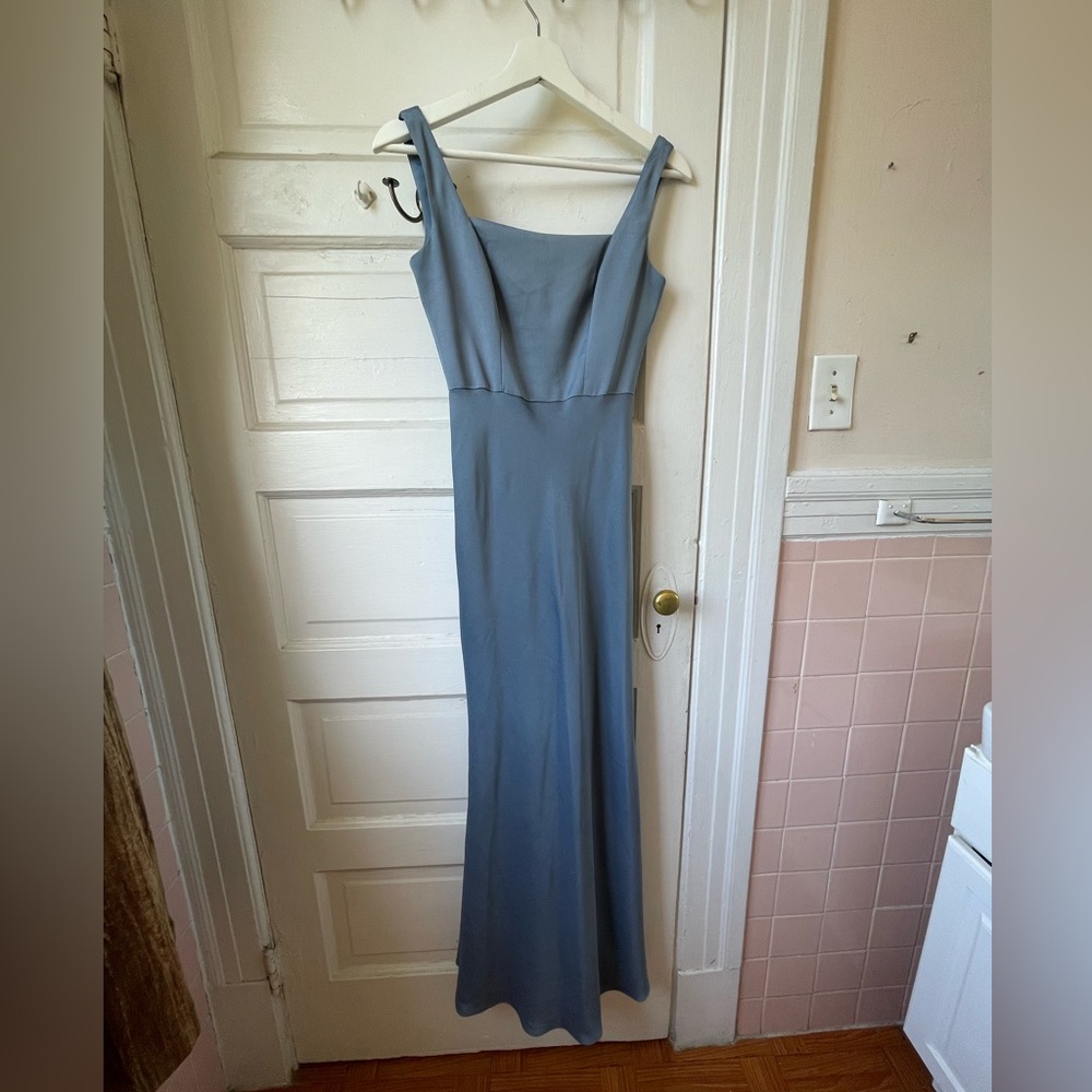 ASOS limited satin formal dress